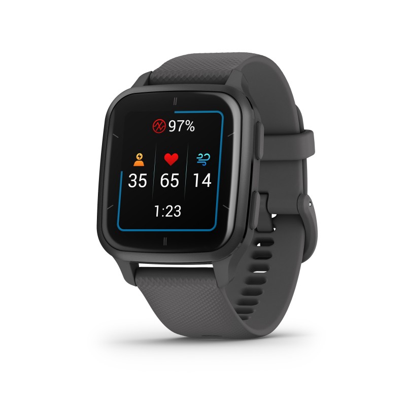 Garmin Venu Sq 2 3.56 cm (1.4") AMOLED Grey GPS (satellite)