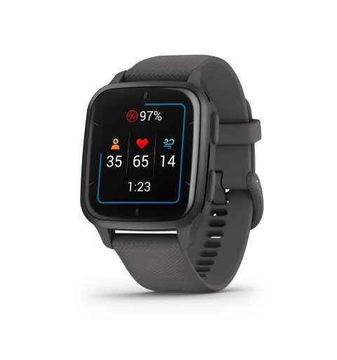 Garmin Venu Sq 2, Smartwatch, Display 1,4" AMOLED, GPS, Cardio, SpO2, 25+ App Sport & Fitness, Workout, Coach, Pay, Autonomia