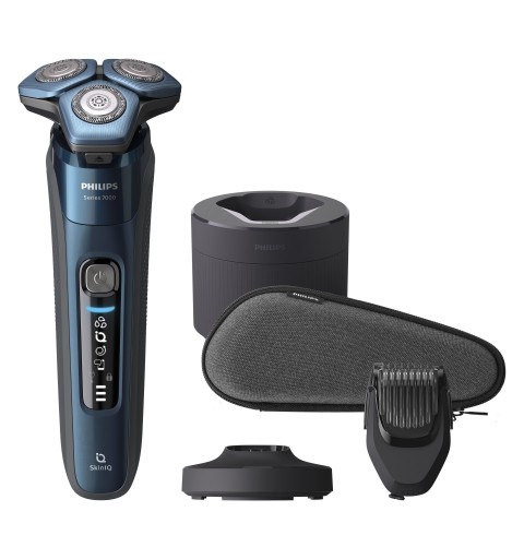 Philips SHAVER Series 7000 S7786 59 men's shaver Rotation shaver Trimmer Black, Blue