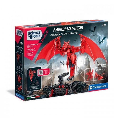 Clementoni Science & Jeu construction DRAGO FLUTTUANTE