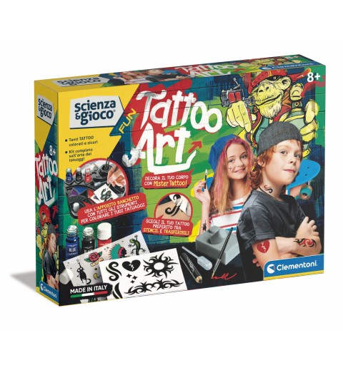 Clementoni Scienza e Gioco Fun - Tattoo Art