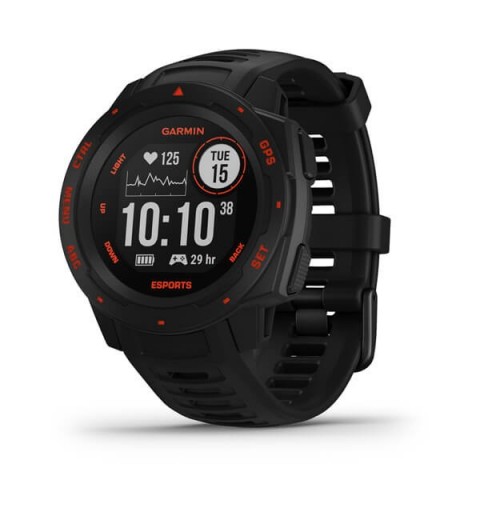 Garmin Instinct Esports Edition MIP Schwarz, Rot GPS