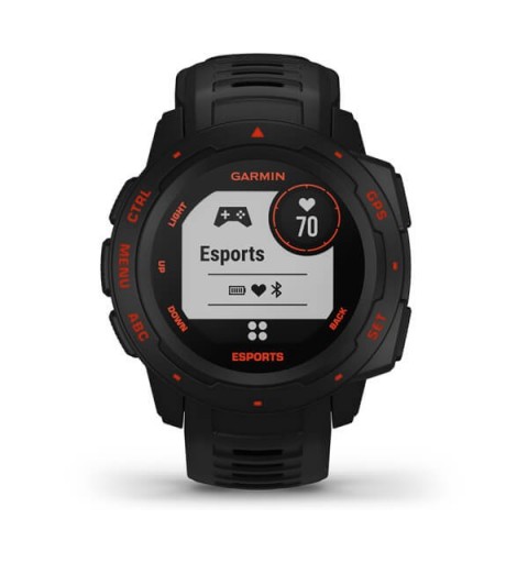 Garmin Instinct Esports Edition MIP Schwarz, Rot GPS