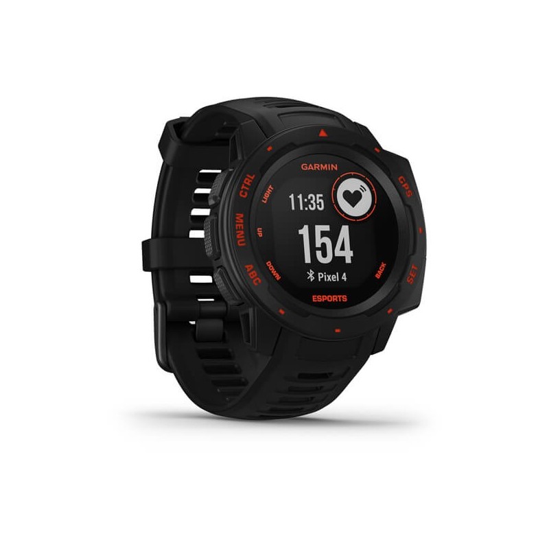 Garmin Instinct Esports Edition MIP Schwarz, Rot GPS