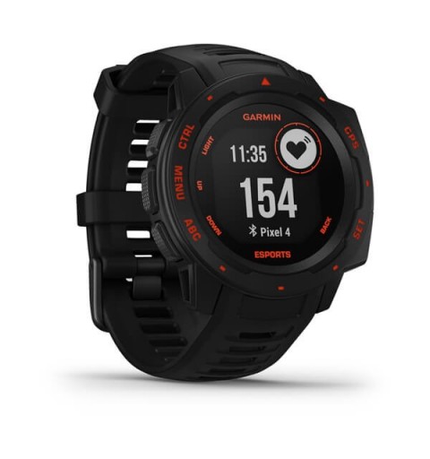 Garmin Instinct Esports Edition MIP Schwarz, Rot GPS
