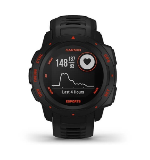 Garmin Instinct Esports Edition MIP Schwarz, Rot GPS