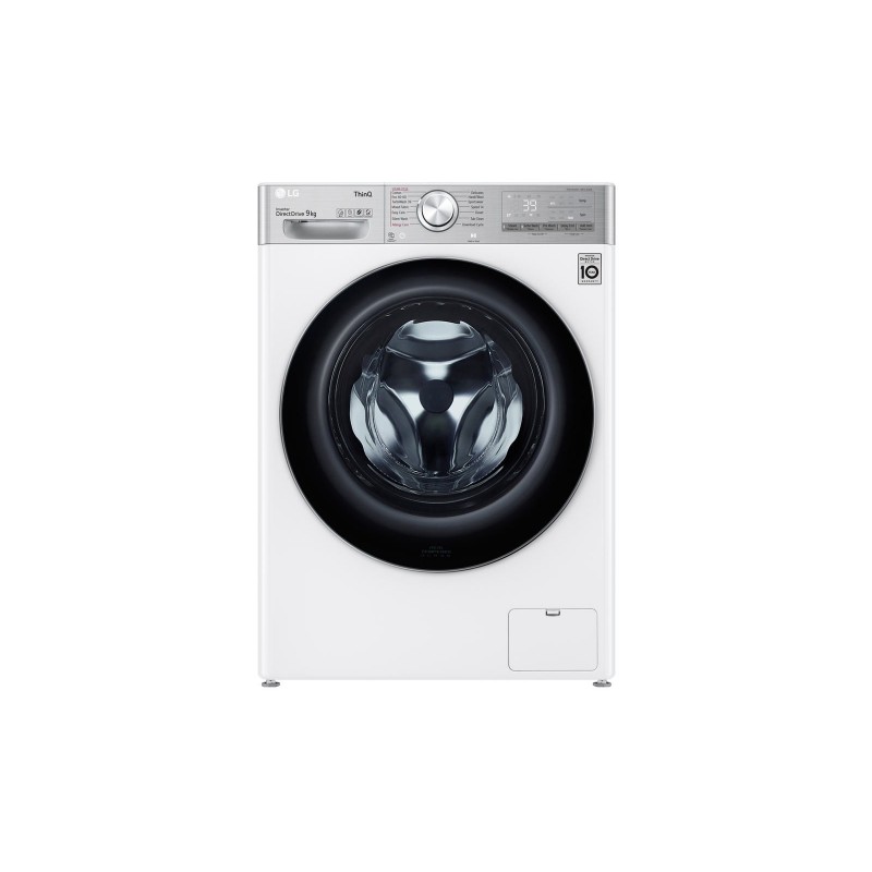 LG F6WV909P2E lavatrice Caricamento frontale 9 kg 1600 Giri min A Bianco