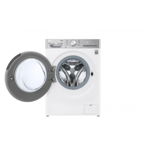 LG F6WV909P2E lavatrice Caricamento frontale 9 kg 1600 Giri min A Bianco