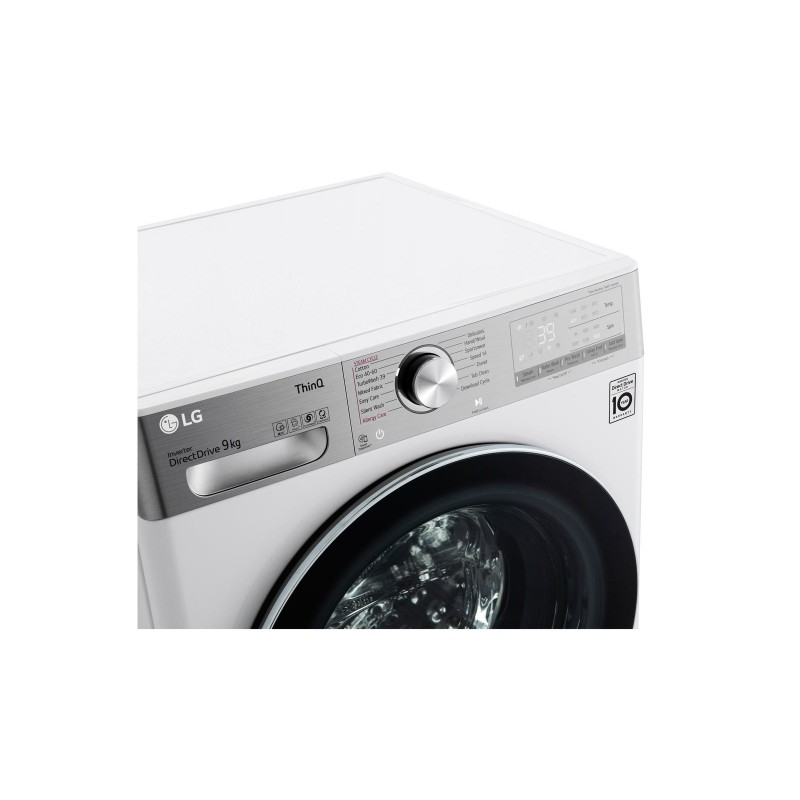 LG F6WV909P2E lavatrice Caricamento frontale 9 kg 1600 Giri min A Bianco