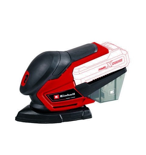 Einhell TE-OS 18 150 Li Solo 12000 Giri min 24000 OPM Nero, Rosso