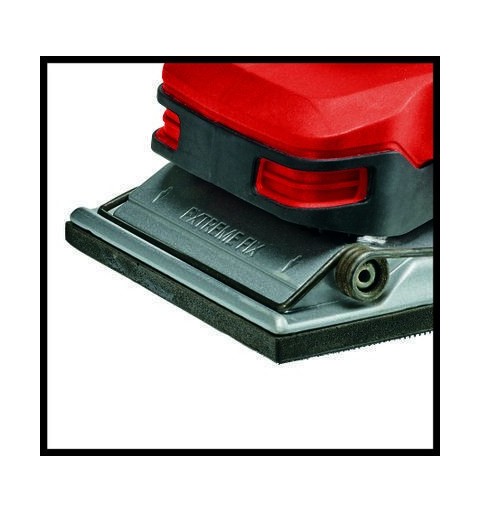 Einhell TE-OS 18 230 Li Solo Levigatrice a fogli 11000 Giri min 22000 OPM Nero, Rosso