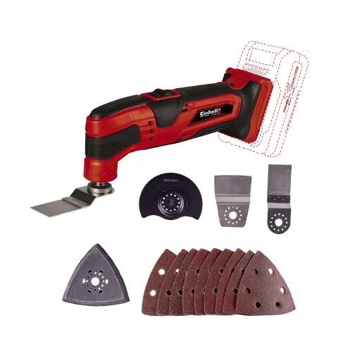 Einhell TC-MG 18 Li-Solo Black, Red