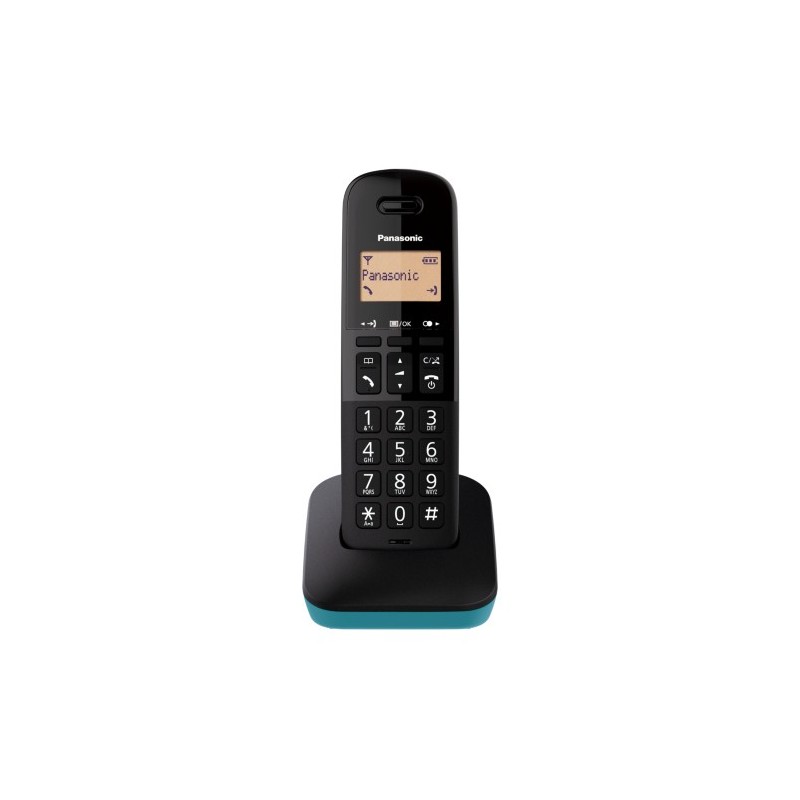 Panasonic KX-TGB610JT Teléfono DECT analógico Identificador de llamadas Negro, Azul