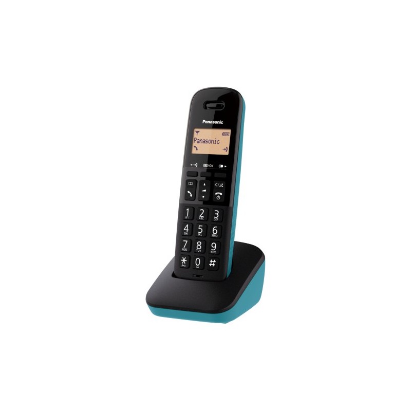 Panasonic KX-TGB610JT Teléfono DECT analógico Identificador de llamadas Negro, Azul