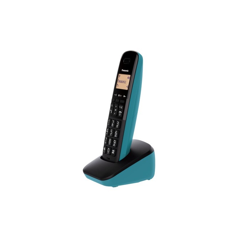 Panasonic KX-TGB610JT Teléfono DECT analógico Identificador de llamadas Negro, Azul