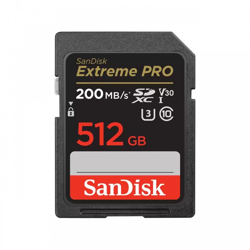 SanDisk Extreme PRO 512 GB SDXC Classe 10