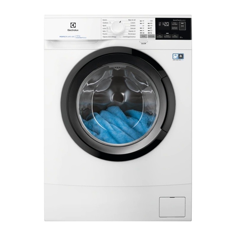 Electrolux EW6S472I lavatrice Caricamento frontale 7 kg 1151 Giri min C Bianco