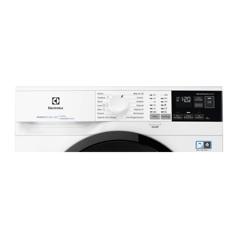 Electrolux EW6S472I washing machine Front-load 7 kg 1151 RPM C White