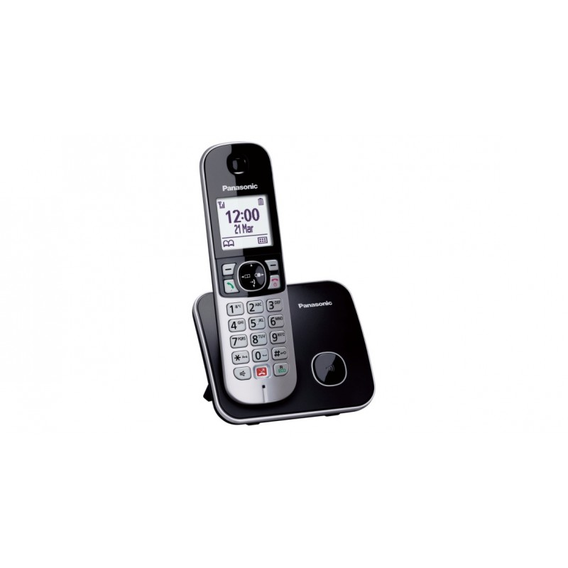 Panasonic KX-TG6852JTB telefono Telefono DECT Identificatore di chiamata Nero, Grigio