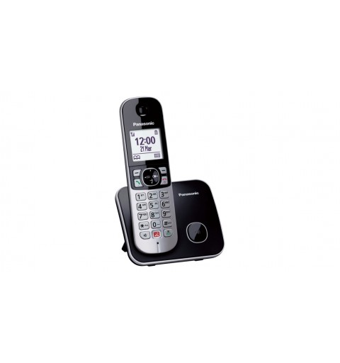 Panasonic KX-TG6852JTB telefono Telefono DECT Identificatore di chiamata Nero, Grigio