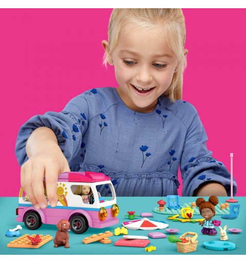 Mega Construx Barbie Aventure En Camping-Car De Rêve
