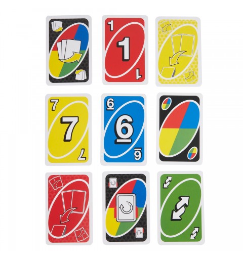 Games UNO Triple Play Juego De Cartas Perder las cartas