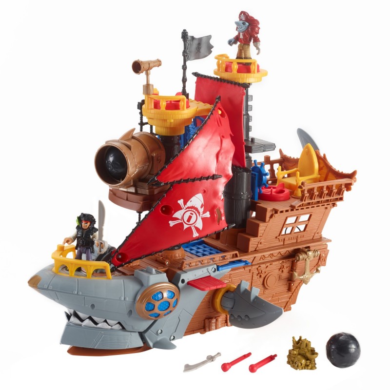Fisher-Price Imaginext Shark Bite Pirate Ship
