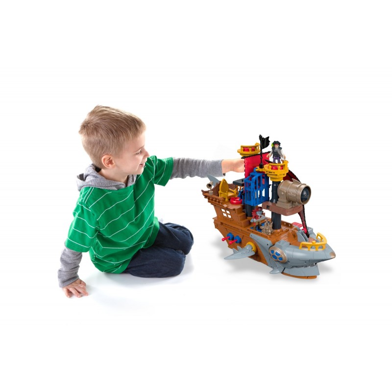 Fisher-Price Imaginext Shark Bite Pirate Ship