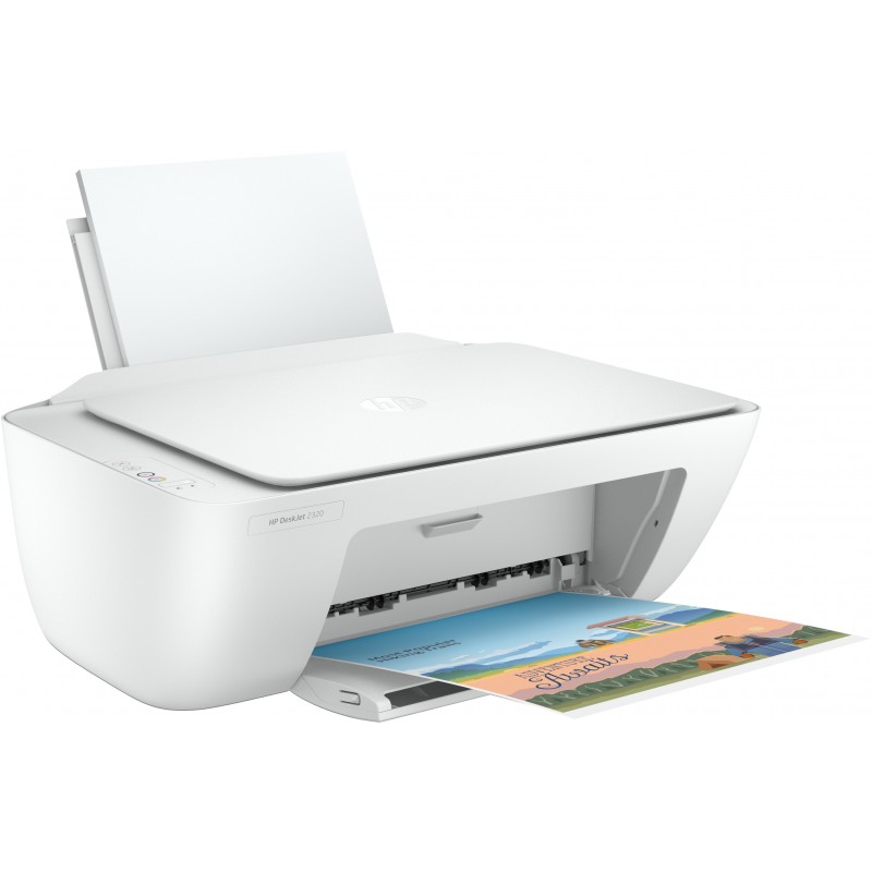 HP DeskJet 2320 All-in-One Printer, Color, Drucker für Home, Drucken, Kopieren, Scannen, Scannen an PDF