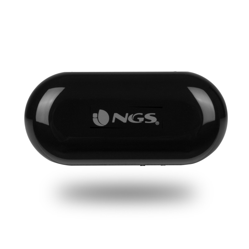 NGS Artica Lodge Cuffie Wireless In-ear Musica e Chiamate Bluetooth Nero