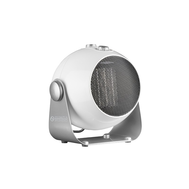 Olimpia Splendid Caldodesign Interno Argento, Bianco 1800 W Riscaldatore ambiente elettrico con ventilatore