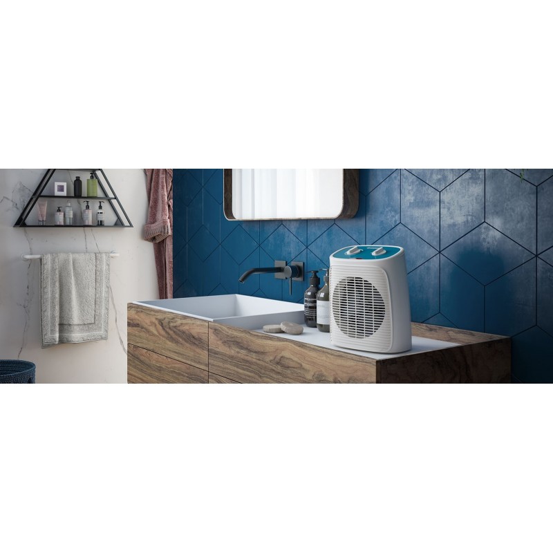 Olimpia Splendid Caldo Rock M Interno Bianco 2000 W Riscaldatore ambiente elettrico con ventilatore