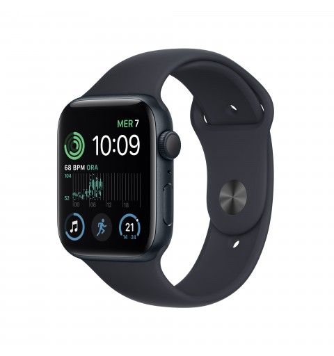 Apple Watch SE OLED 44 mm Negro GPS (satélite)