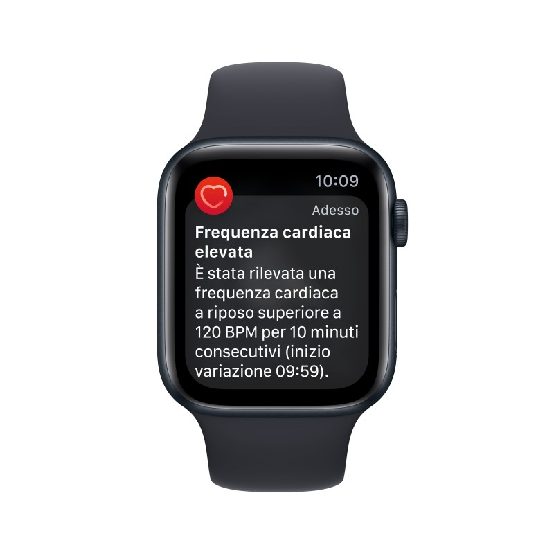 Apple Watch SE OLED 44 mm Black GPS (satellite)