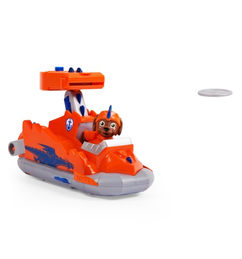 PAW Patrol Rescue Knights Zuma Transforming Toy Car with Collectible Action Figure