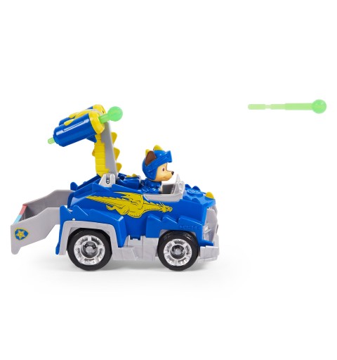 PAW Patrol Rescue Knights Chase Transforming Toy Car with Collectible Action Figure