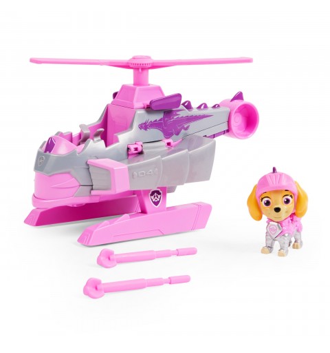 PAW Patrol PAT' PATROUILLE RESCUE KNIGHTS - VÉHICULE + FIGURINE CHEVALIER STELLA - Rejoins Pat' Patrouille Mission Chevalier