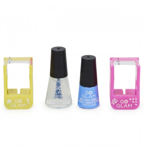 Cool Maker GO GLAM Refill Pack avec 2 cartouches de motifs et du vernis à ongles à utiliser avec la machine à ongles du U-nique