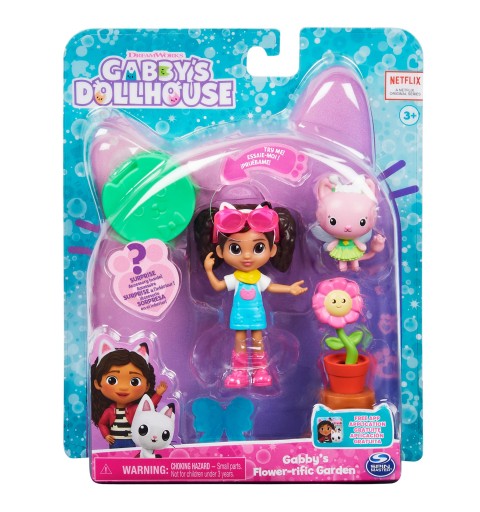 Gabby's Dollhouse Art Studio Set mit 2 Spielzeugfiguren, 2 Zubehörteilen, Überraschungsbox und Möbelstück, Kinderspielzeug