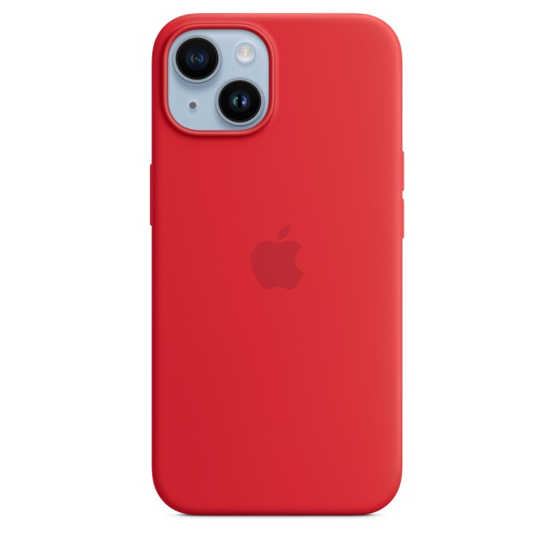 Apple Custodia MagSafe in silicone per iPhone 14 Pro - (PRODUCT)RED