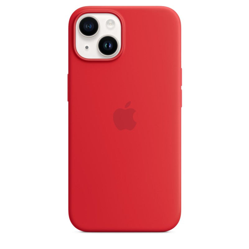 Apple Custodia MagSafe in silicone per iPhone 14 Pro - (PRODUCT)RED
