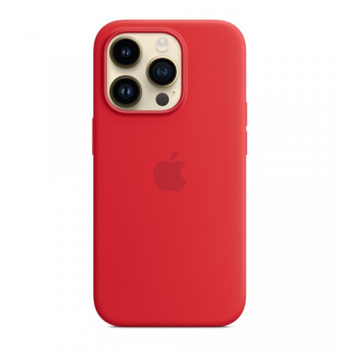 Apple Custodia MagSafe in silicone per iPhone 14 Pro - (PRODUCT)RED