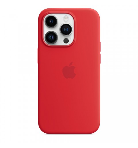 Apple Custodia MagSafe in silicone per iPhone 14 Pro - (PRODUCT)RED