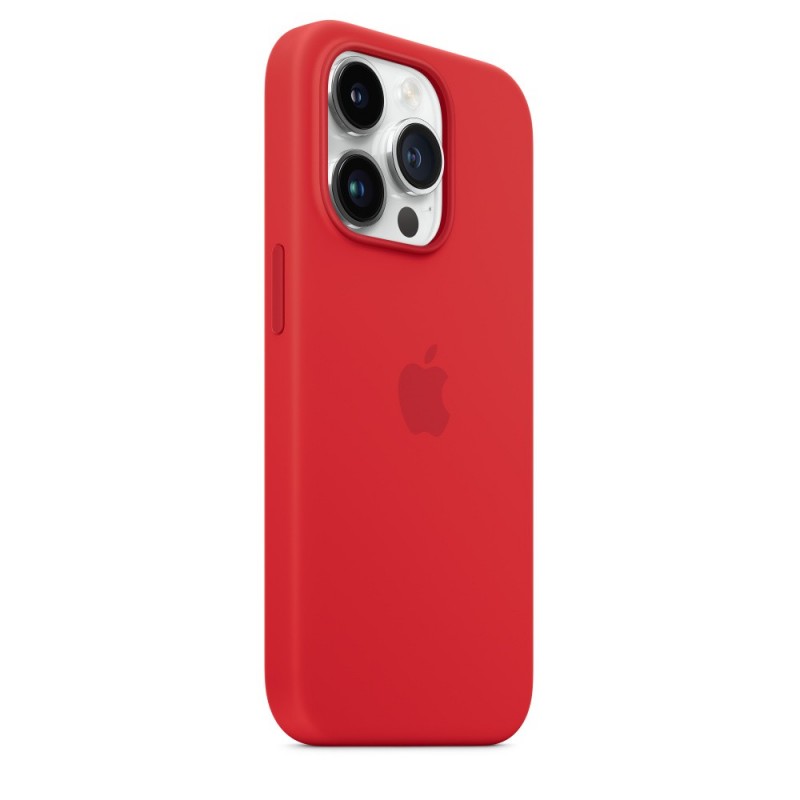 Apple Custodia MagSafe in silicone per iPhone 14 Pro - (PRODUCT)RED