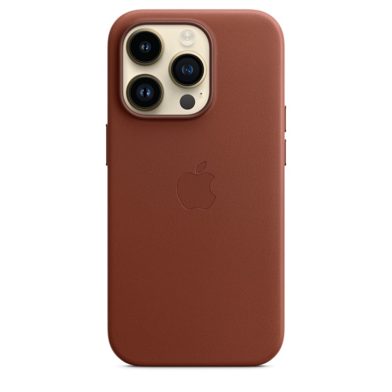 Apple Custodia iPhone 14 Pro in Pelle - Terra d'ombra