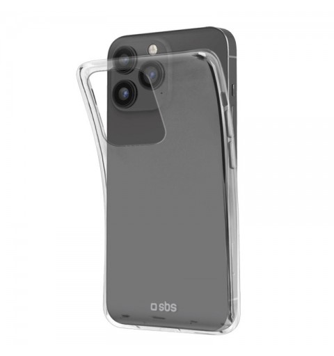 SBS Skinny Cover mobile phone case 17 cm (6.7") Transparent