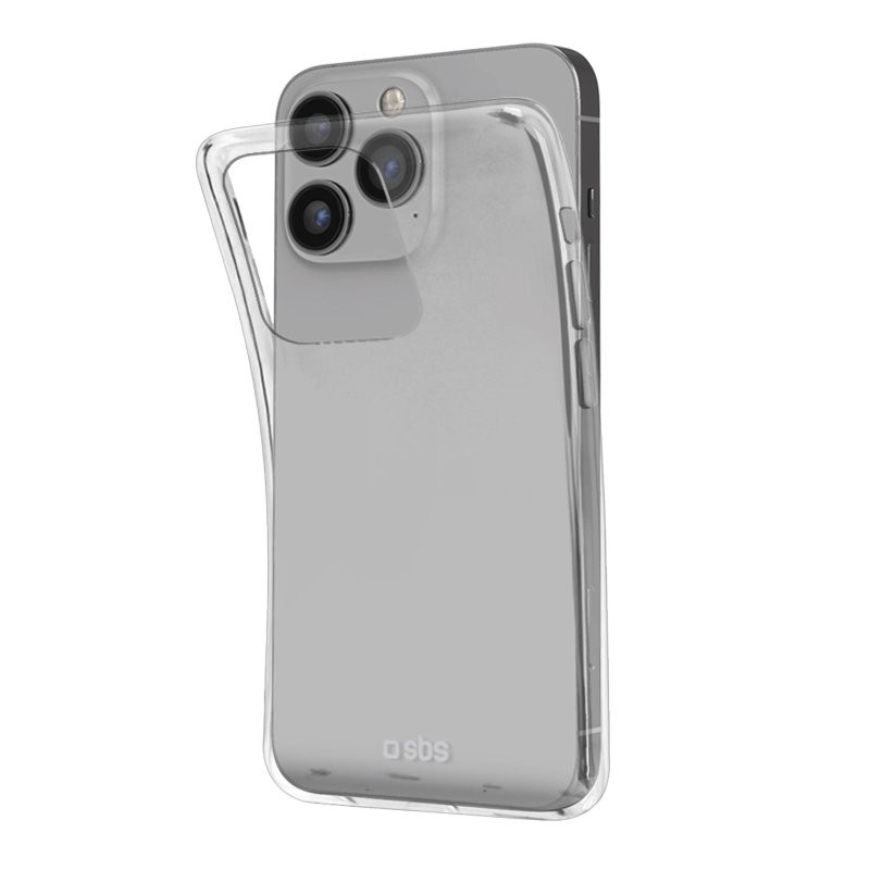 SBS Skinny Cover coque de protection pour téléphones portables 15,5 cm (6.1") Housse Transparent