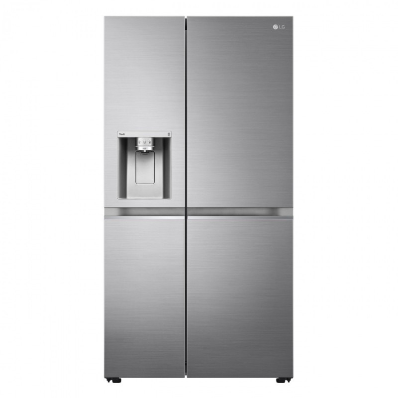 Lg GSLV90PZAE Frigorifero Side by side, Allaccio rete Idrica, Inox, Premium, 635 L, Classe E