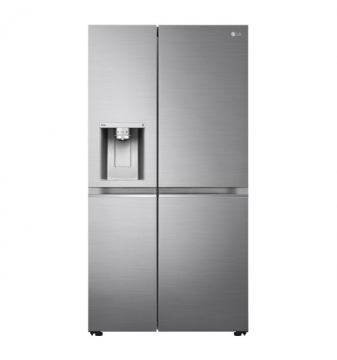 Lg GSLV90PZAE Frigorifero Side by side, Allaccio rete Idrica, Inox, Premium, 635 L, Classe E