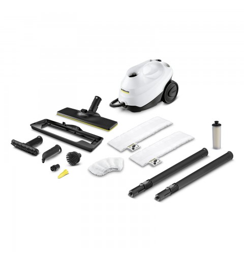 Kärcher SC 3 EasyFix Zylinder-Dampfreiniger 1 l 1900 W Schwarz, Weiß